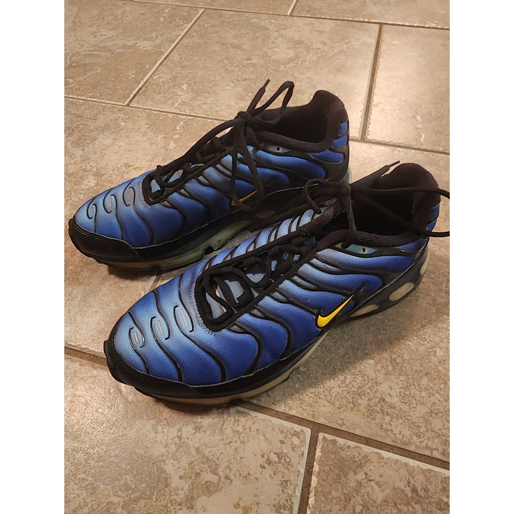 Nike Air Max Plus TN Blue Black Gradient 333609-471 Mens 8.5 2008 Release